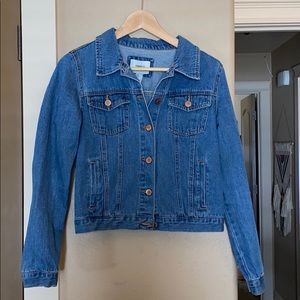 Cropped Denim Jacket